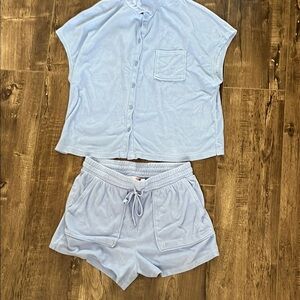 Light Blue la vie en rose Sleepwear Set